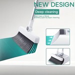 Topika 3-in-1 Long Handle Broom and Dustpan Set for Home & Office Cleaning