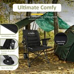 Topika Camping Chairs Portable Folding Camping Chair,Outdoor Folding Chair