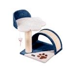 Topika Cat Tree Tower, Play House for Kittens with Scratcher Pole & Tree