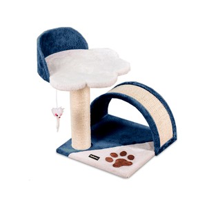 Topika Cat Tree Tower, Play House for Kittens with Scratcher Pole & Tree