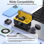 Topika Wireless Microphones, Mini Wireless Microphone for iPhone & Android
