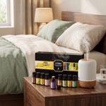 Topika - Essential Oils Set, 12 Piece Water-Soluble Fragrance Oils, 10ml