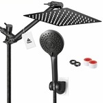 Topika Rain Shower Head with Handheld Spray, Shower Heads Combo