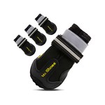 TopikaPet-Waterproof Dog Shoes, Reflective Straps, Anti-Slip Rubber Sole