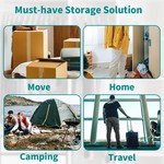Topika 10 Vacuum Storage Bags, Space Saver Compression Pack Set, M/L/XL