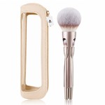 Topika 4-in-1 Magnetic Makeup Brush Set with Storage Pouch