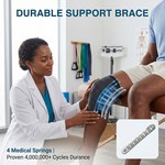 Topika - Kniee Brace, Knee Meniscus Sports Knee Guard with V-Cross Straps