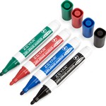 ZEYAR - Whiteboard Marker Set, Fine Tip, Low Odour, Clear Writing, 3 Options