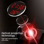 Topika 180 Projection Alarm Clock with Clear Time & Temperature Display