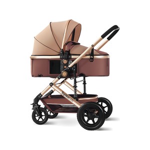 Topika Baby Stroller 2-in-1 Foldable Baby Pram for Kids 0-36 Monthes