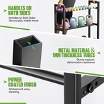 Topika - Adjustable Dumbbell Rack Weight Rack Gym Rack For Home Gym Storage
