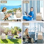 Topika Laptop Backpack for Women Work & Travel 15.6' Computer Backpack