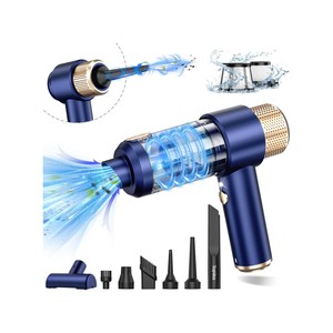 Topika Car Vacuum Cleaner Cordless, 16000Pa Suction, 2-in-1 Blower Function