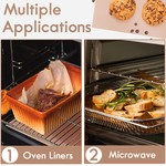 Topika Teflon Baking Sheets 60x80cm, Non-Stick Oven Liners, Large, Cuttable