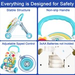 Topika Multifunctional Baby Walker with Music, Adjustable Speed