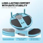 Topika - Balance Ball Bosu Balls Stability Bosu Ball With Resistance Bands