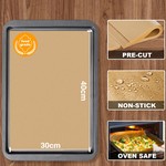 Topika - 200 Piece Parchment Paper Sheets, 30 x 40cm Baking Paper Non-Stick