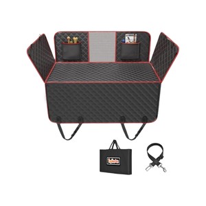Topika Dog Car Seat Cover Hammock Waterproof Hard Bottom Extra Space