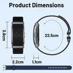 Topika - Screen-Free Smart Wristband, Fitness Tracker With Extra Strap