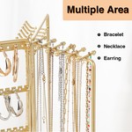 Topika - Rotating Jewellery Organiser Display Stand & Earring Holder
