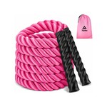 Topika - Weighted Jump Ropes,1pc with Pink or Black Color Options