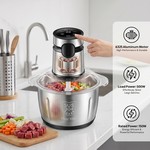 Topika 5L Electric Meat Grinder For Meat, Vegetables & Food Chopper Blender