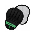 Topika Five-Finger Mitt Pet Hair Remover Glove, Reusable, Green, 2 PCS