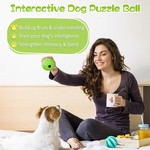 Interactive Dog Toy Ball, Puppy Dog Teething Toys & Food Treat Balls