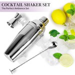Topika - Cocktail Shaker Set, Drink Mixer & Bartender Kit for Home Bars