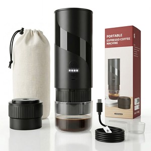 Topika Travel Coffee Maker, Portable Espresso, 20 Bar Camping Coffee Maker