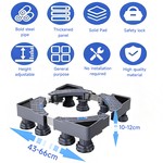 Topika Washing Machine Stand, durable & Adjustable Multi-Functional Base
