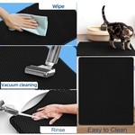 Topika 60x45cm Double Layer Cat Litter Mat with Honeycomb Design
