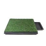 Topika Dog Training Pee Mat, Grass Pad with Tray & Collection Bin