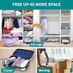 TopikaHome - 10 Pack Vacuum Storage Bags, Vacuum Seal Bags for Home Storage