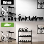 Topika - Adjustable Dumbbell Rack Weight Rack Gym Rack For Home Gym Storage
