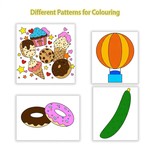 VSelect - 8 Colouring Books for Kids, Aged 2-5, 164 Pages of Fun Patterns