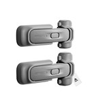 Topika Refrigerator Door Lock 2 piece Mini Automatic Refrigerator Lock