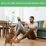 Stuffed Dog Plush Toys,Puppy Chew Toy for Teething Cleaning