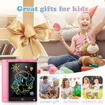 TopikaKids - 10 Inch LCD Writing Tablet for Kids, Doodle Board with Pen