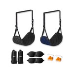 Topika-Travel Foot Hammock, Travel Foot Rest for Office/Long Flights 2pack