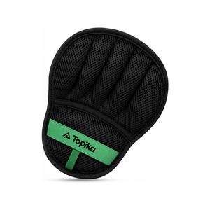 Topika Five-Finger Mitt Pet Hair Remover Glove, Reusable, Green, 1PC