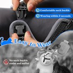 TopikaPet - Adjustable Cat Harness and Leash Set for Walking and Safety