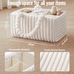 Topika Baby Diaper Caddy, Diaper Caddy Organizer, Diaper Organizer White