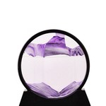 10 inch 3D Deep Sea Moving Sand Art Hour Glass Sandscapes