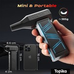 Topika - Compressed Air Duster, Cordless Air Gun, Rechargeable Cleaner Kit