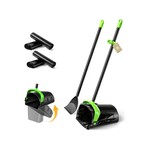 Topika Pet Pooper Scooper Long Handle Swivel Bin & Rake with 40 Waste Bags
