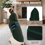 Topika Dog Calming Vest Hoodie Military
