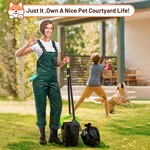 Topika Garbage Trash Bags 100 Piece, Thick Pet Poop Scooper Liners