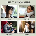 Topika - Travel Neck Brace, Twistable Memory Foam Travel Neck Pillows