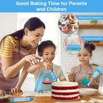 Topika - Cake Decorating Baking Set, 236Pcs Baking Equipment And Tools Set